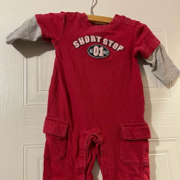 Gymboree Other - Gymboree baseball romper